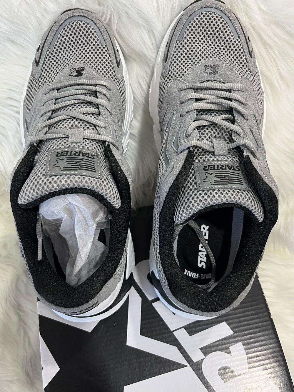 STARTER Men’s‎ Athletic Running Shoes Gray/Black Size 11– New in Box